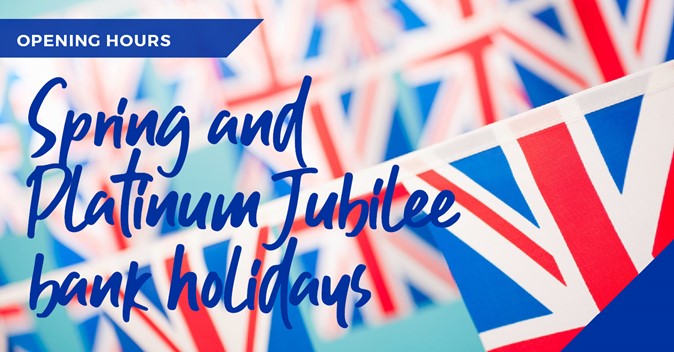 Jubilee weekend opening hours